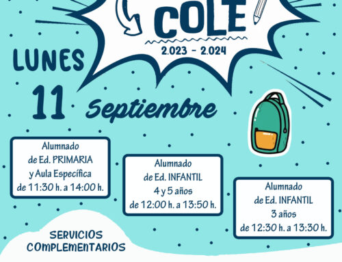 ¡VUELTA AL COLE!